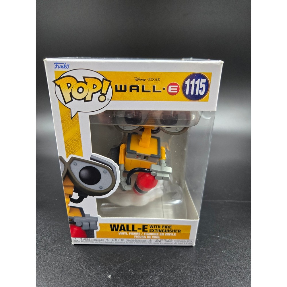 Funko Pop Disney Pixar Wall-E with Fire Extinguisher 1115 Vinyl Figure New